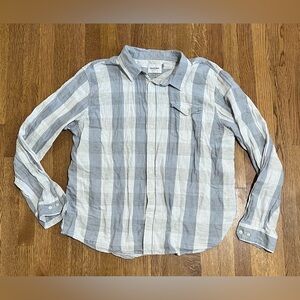 Men’s Checkered Button Down